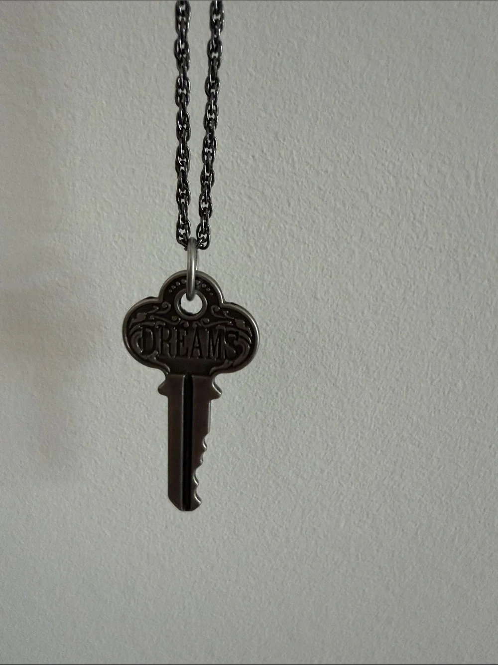 Key Pendant Necklace with 